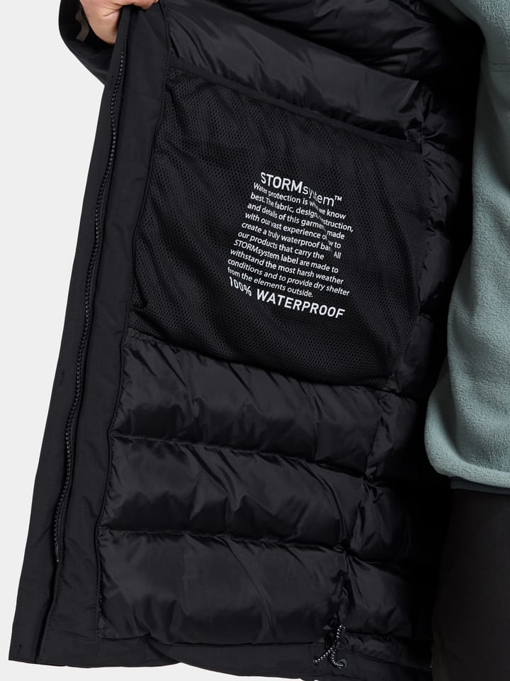 Didriksons Men's Akilles Parka 2 Black Didriksons Didriksons Men's Akilles Parka 2 Black Didriksons