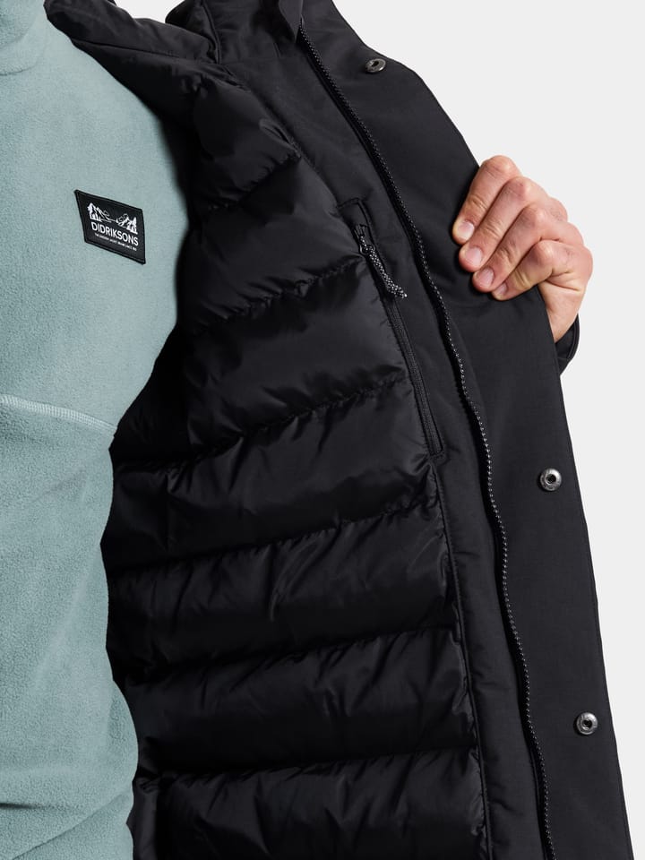 Didriksons Men's Akilles Parka 2 Black Didriksons