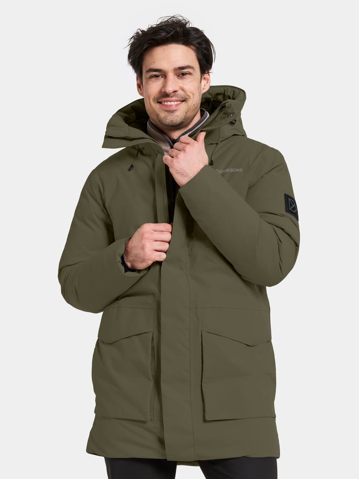Didriksons Men's Akilles Parka 2 Deep Green Didriksons