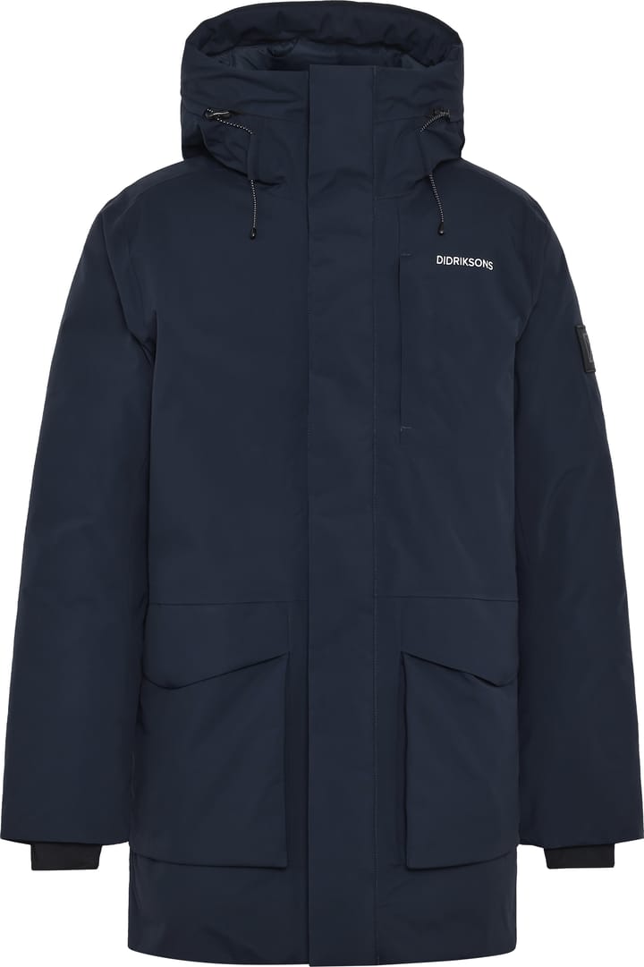 Didriksons Men's Akilles Parka 2 Dark Night Blue Didriksons Didriksons Men's Akilles Parka 2 Dark Night Blue Didriksons