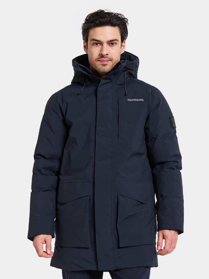 Didriksons Men's Akilles Parka 2 Dark Night Blue Didriksons Didriksons Men's Akilles Parka 2 Dark Night Blue Didriksons