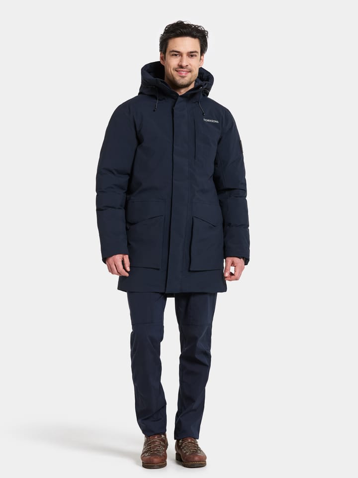 Didriksons Men's Akilles Parka 2 Dark Night Blue Didriksons Didriksons Men's Akilles Parka 2 Dark Night Blue Didriksons