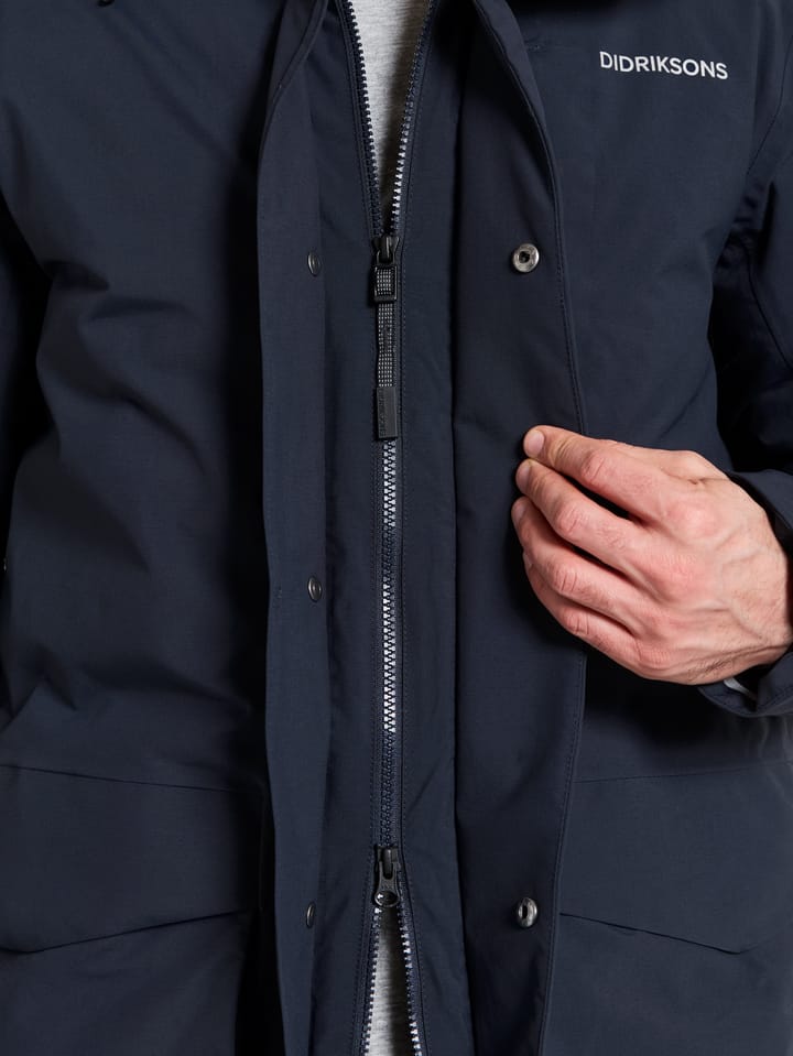 Didriksons Men's Akilles Parka 2 Dark Night Blue Didriksons Didriksons Men's Akilles Parka 2 Dark Night Blue Didriksons