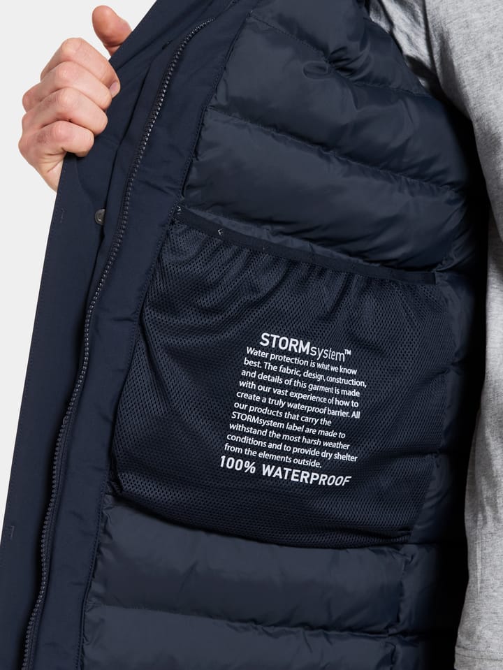 Didriksons Men's Akilles Parka 2 Dark Night Blue Didriksons Didriksons Men's Akilles Parka 2 Dark Night Blue Didriksons