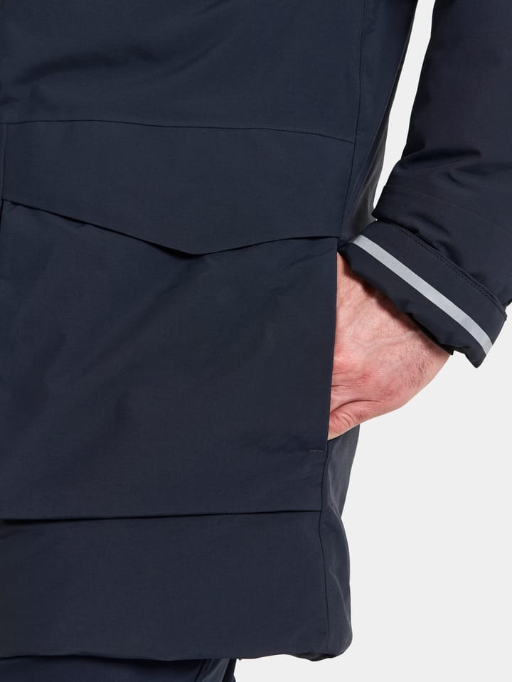 Didriksons Men's Akilles Parka 2 Dark Night Blue Didriksons Didriksons Men's Akilles Parka 2 Dark Night Blue Didriksons