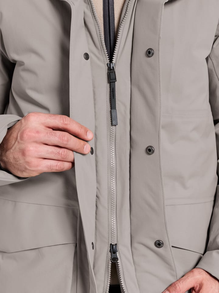 Didriksons Men's Akilles Parka 2 Ash Brown Didriksons