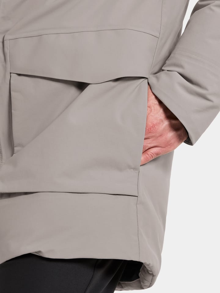 Didriksons Men's Akilles Parka 2 Ash Brown Didriksons Didriksons Men's Akilles Parka 2 Ash Brown Didriksons