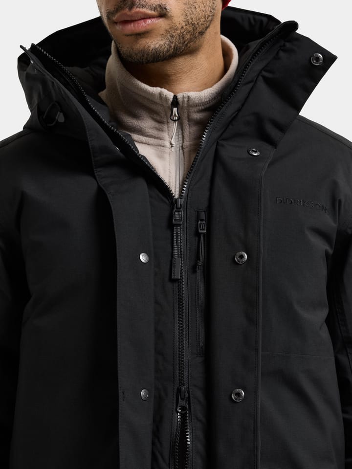 Didriksons Men's Akilles Parka Black Didriksons