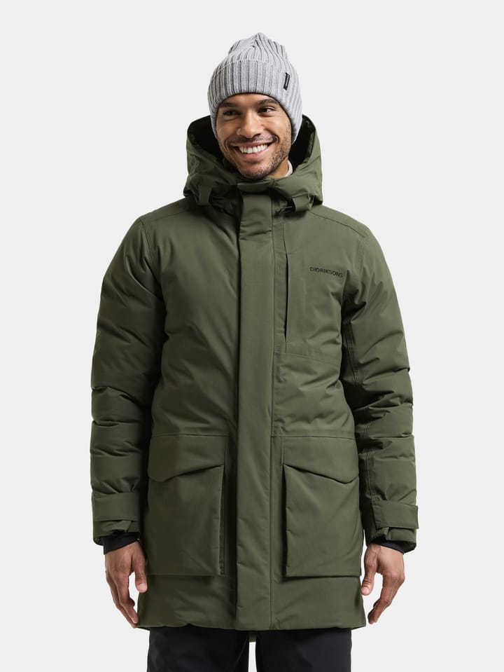 Didriksons Men's Akilles Parka Deep Green Didriksons