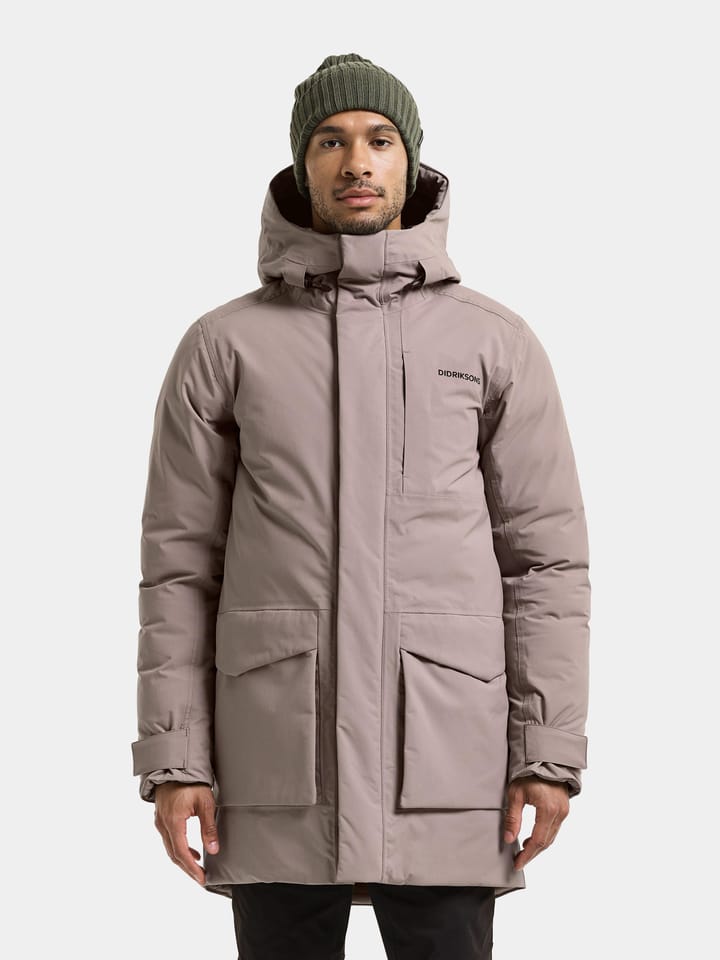Didriksons Men's Akilles Parka Ash Brown Didriksons