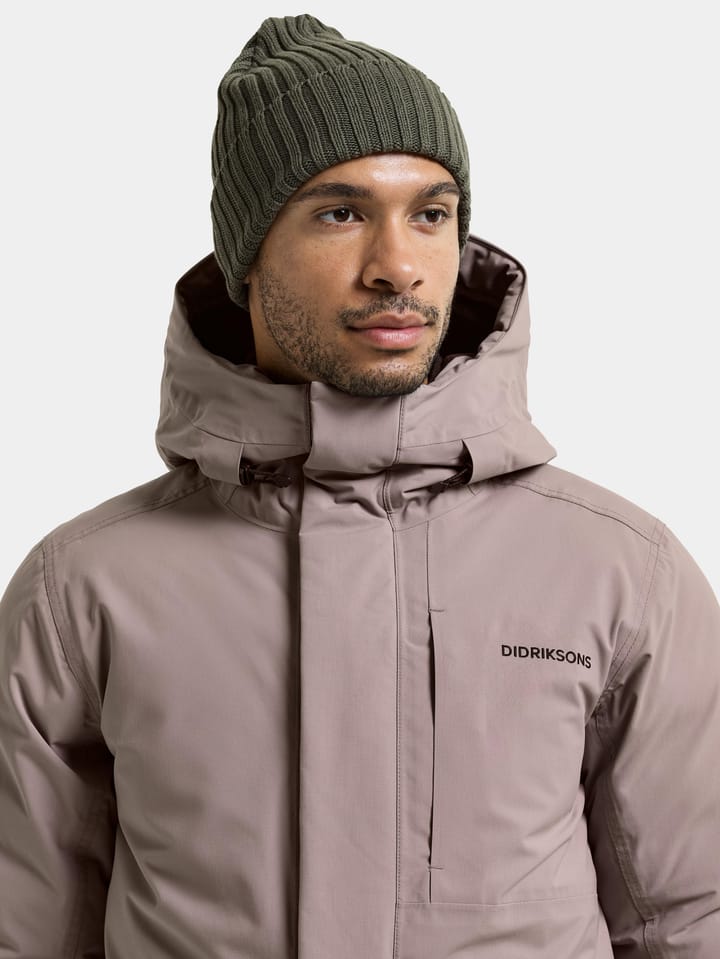 Didriksons Men's Akilles Parka Ash Brown Didriksons