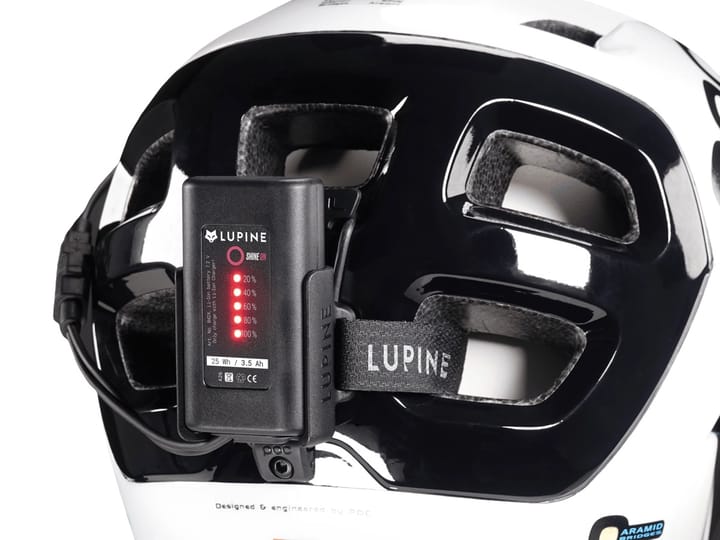 Lupine Fastclick Battery Helmetmount Black Lupine