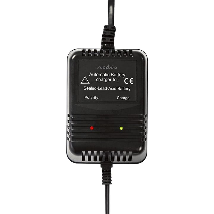 Burrel Batterilader For 6 Og 12 V Batterier Black Burrel Burrel Batterilader For 6 Og 12 V Batterier Black Burrel