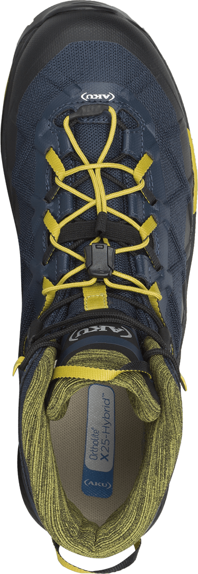 Aku Men's Rocket Mid Dfs Gore-Tex BLUE/MUSTARD Aku