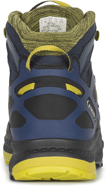 Aku Men's Rocket Mid Dfs Gore-Tex BLUE/MUSTARD Aku