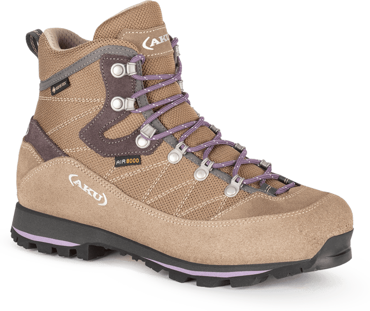 Women's Trekker Lite III Wide Gore-Tex BEIGE/DEEP VIOLET Aku