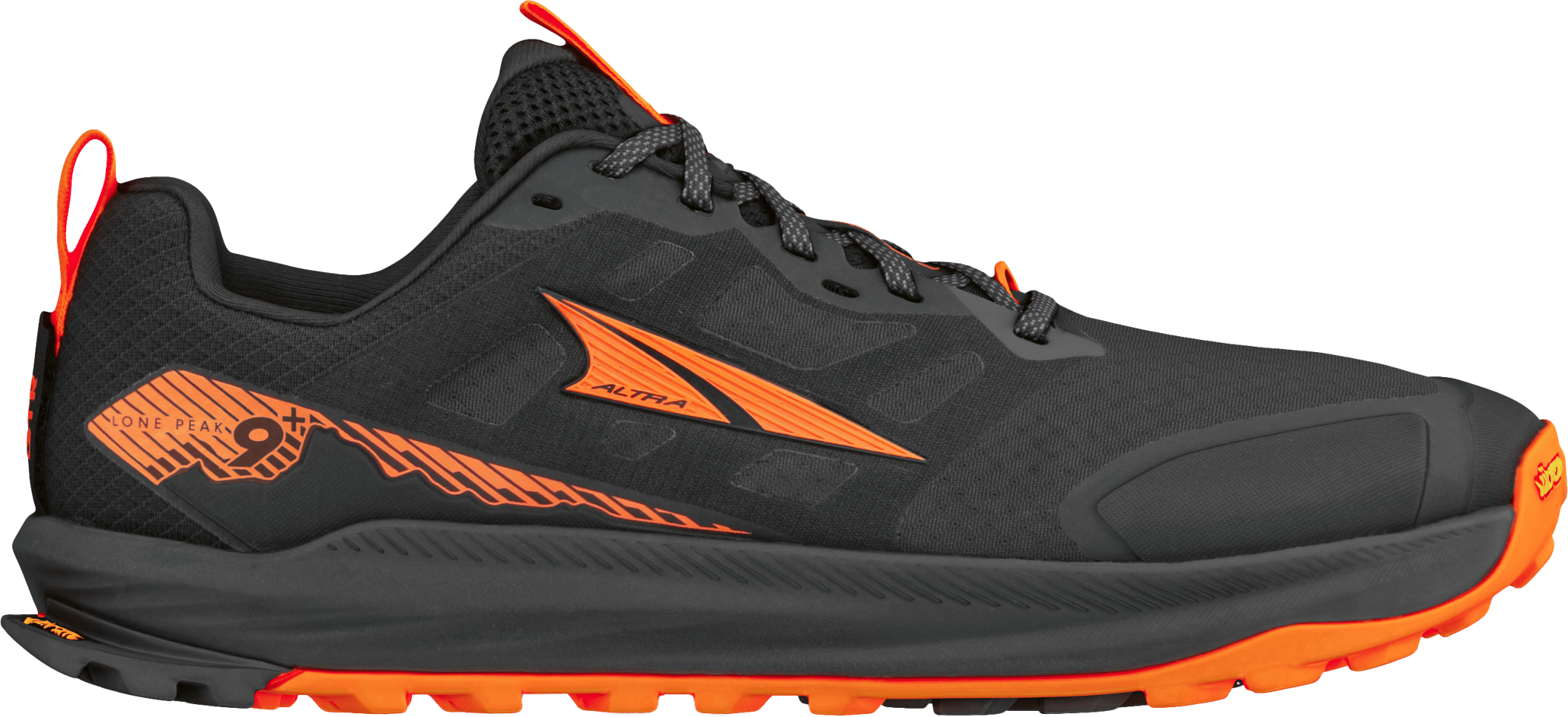 Altra Men's Lone Peak 9+ Black/Orange | Buy Altra Men's Lone