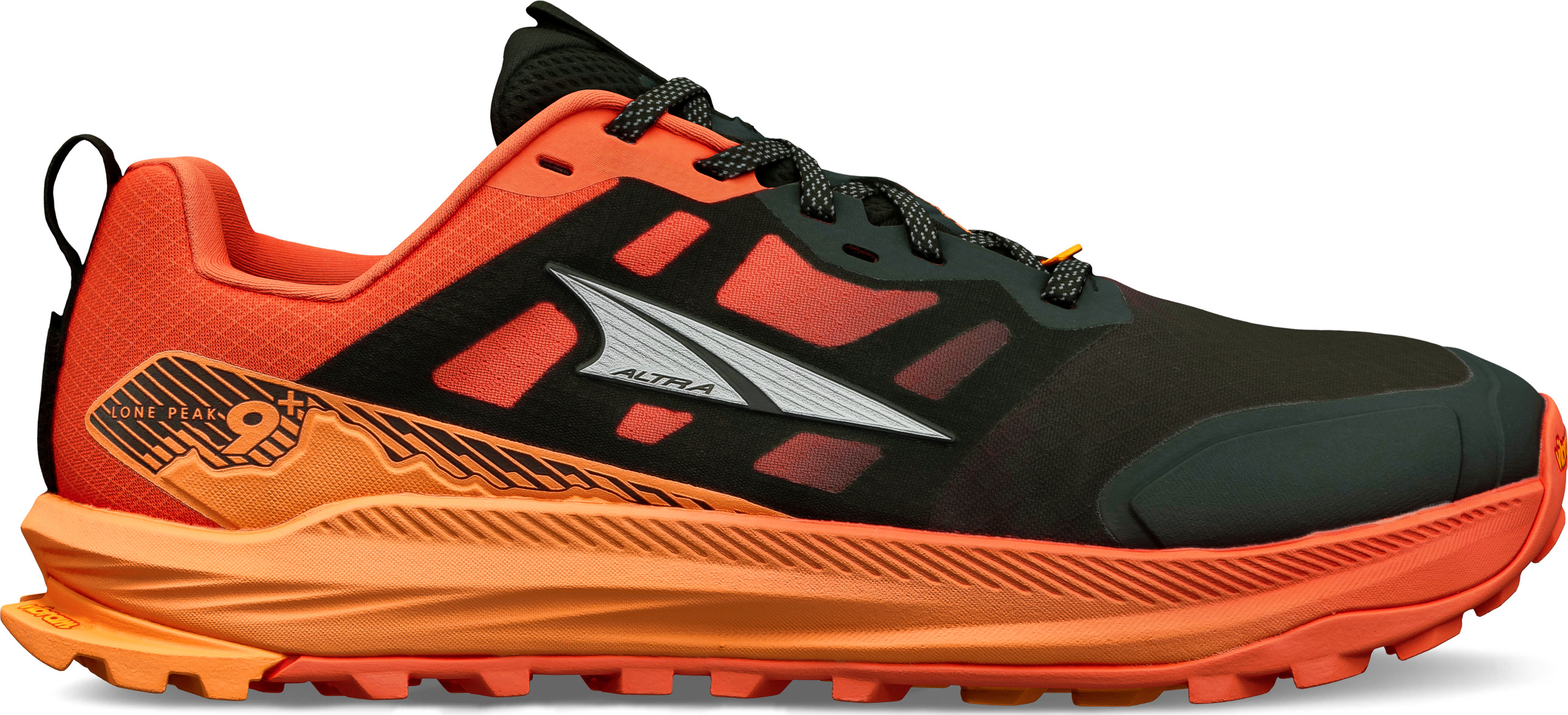 Altra Men's Lone Peak 9+ Black/Orange