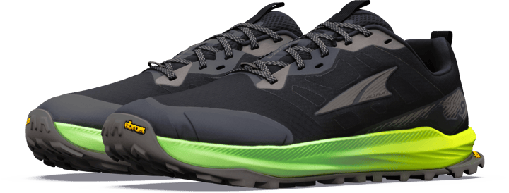 Altra Men's Lone Peak 9+ Black/Dark Gull Grey/Green Gecko Altra