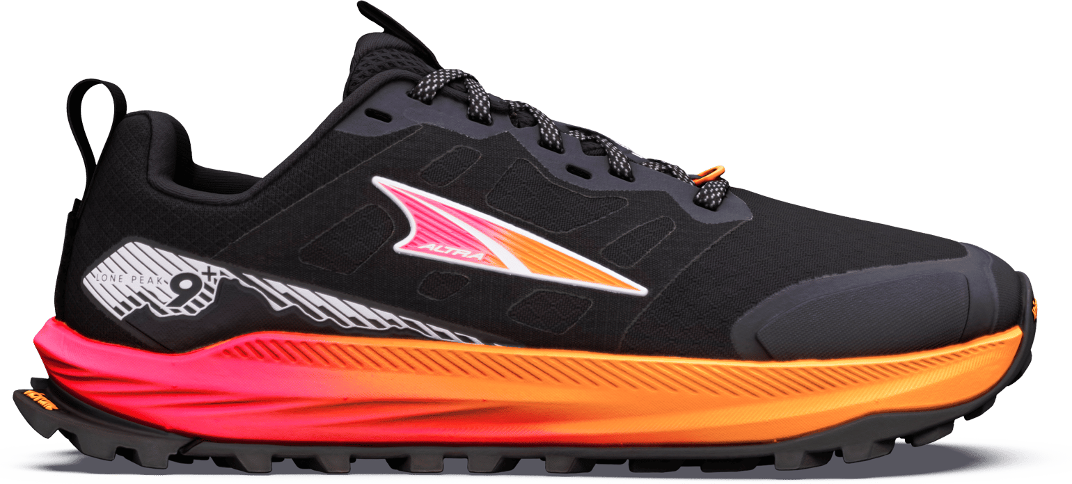 Altra Women's Lone Peak 9+ Black/Knockout Pink/White