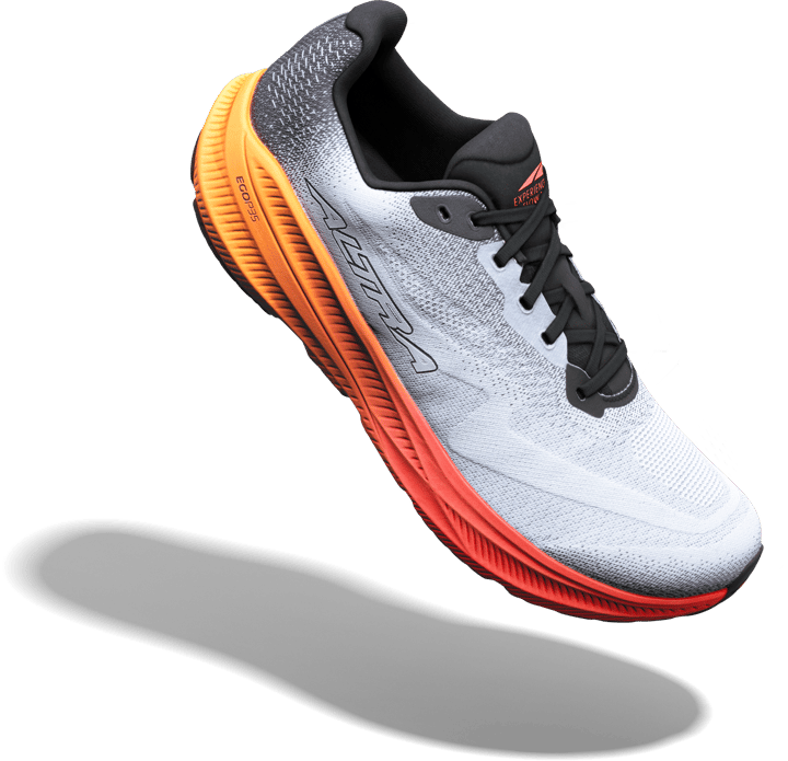 Altra Men's Experience Flow 3 White/Black/Orange Pop Altra