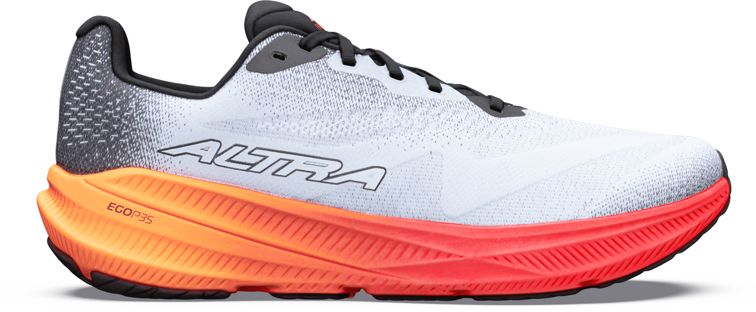 Altra Men's Experience Flow 3 White/Black/Orange Pop