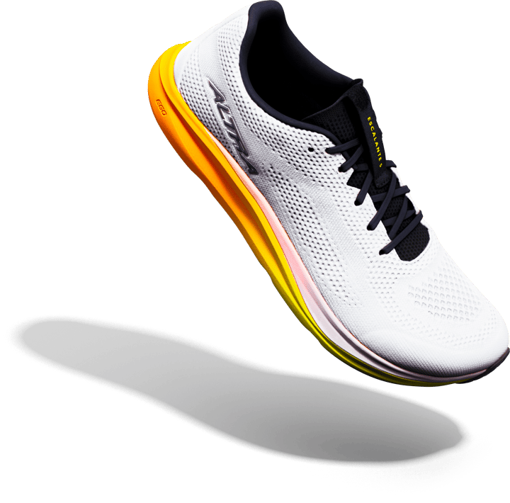 Altra Men's Escalante 5 White/Black/Blazing Yellow Altra