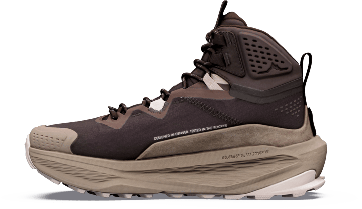 Altra Women's Olympus 7 Mid GORE-TEX Chocolate Torte/Mountain Trail/Whisper Pink Altra