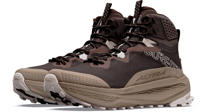 Altra Women's Olympus 7 Mid GORE-TEX Chocolate Torte/Mountain Trail/Whisper Pink Altra