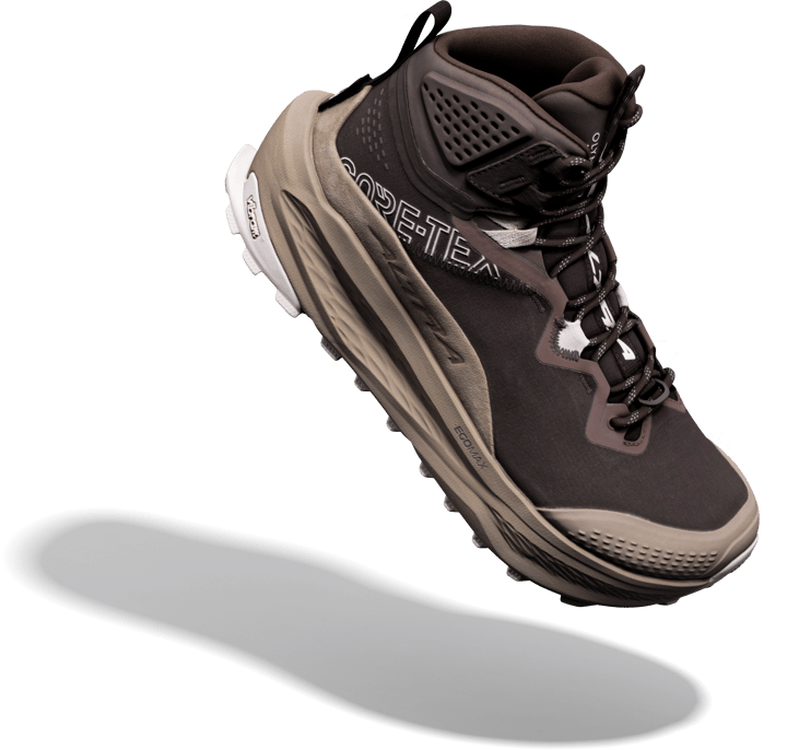 Altra Women's Olympus 7 Mid GORE-TEX Chocolate Torte/Mountain Trail/Whisper Pink Altra