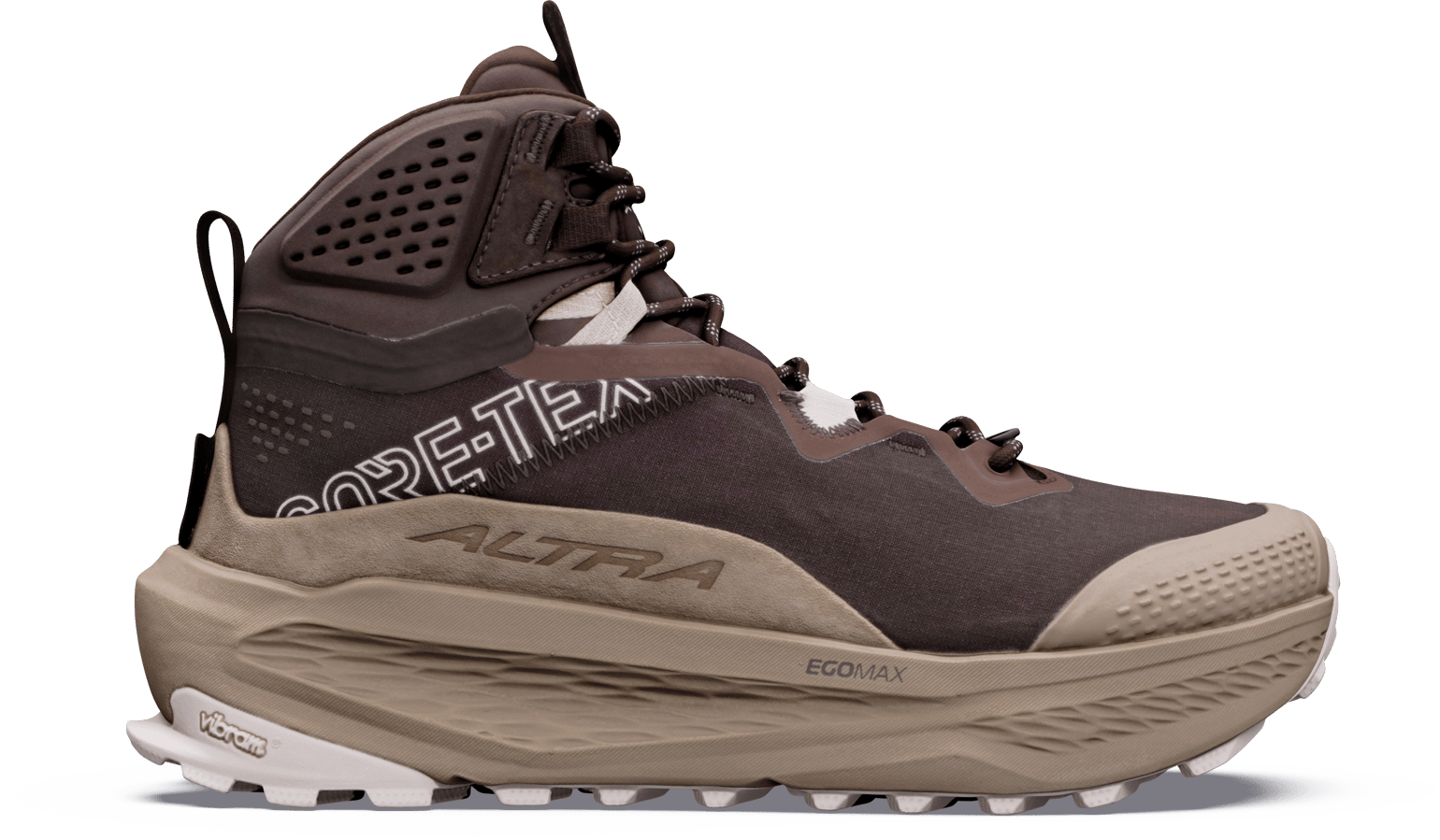 Altra Women's Olympus 7 Mid GORE-TEX Chocolate Torte/Mountain Trail/Whisper Pink