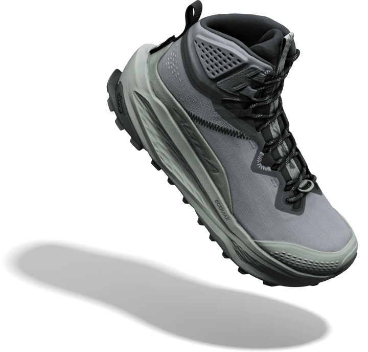 Altra Women's Olympus 7 Mid GORE-TEX Castlerock/Black/Agave Green Altra