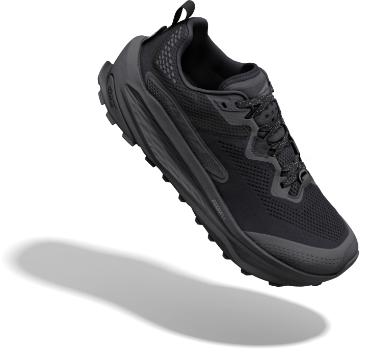 Altra Men's Olympus 7 Black/Black/Dark Shadow Altra