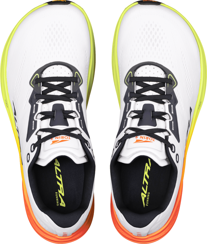 Altra Men's Torin 9 White/Black/Safety Yellow Altra