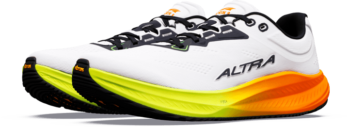 Altra Men's Torin 9 White/Black/Safety Yellow Altra