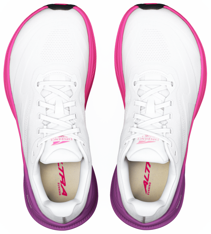 Altra Women's Experience Flow 3 White/Purple Cactus Flower Altra