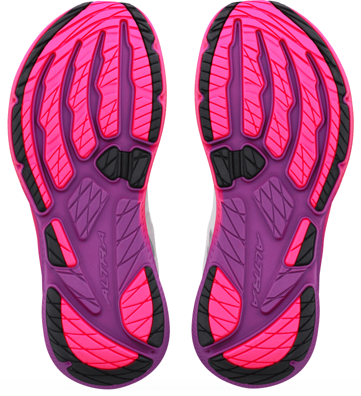 Altra Women's Experience Flow 3 White/Purple Cactus Flower Altra