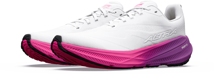 Altra Women's Experience Flow 3 White/Purple Cactus Flower Altra