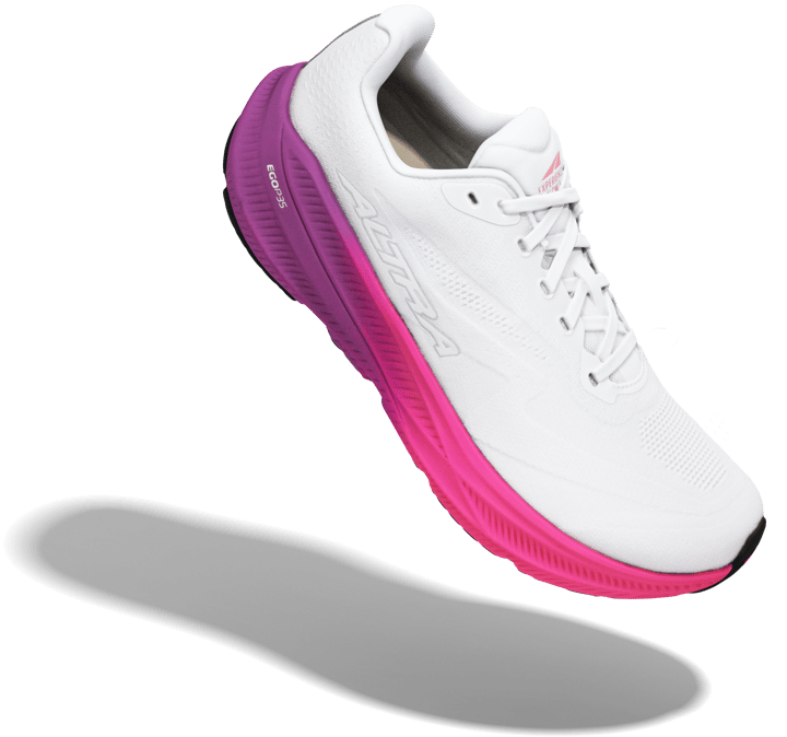 Altra Women's Experience Flow 3 White/Purple Cactus Flower Altra