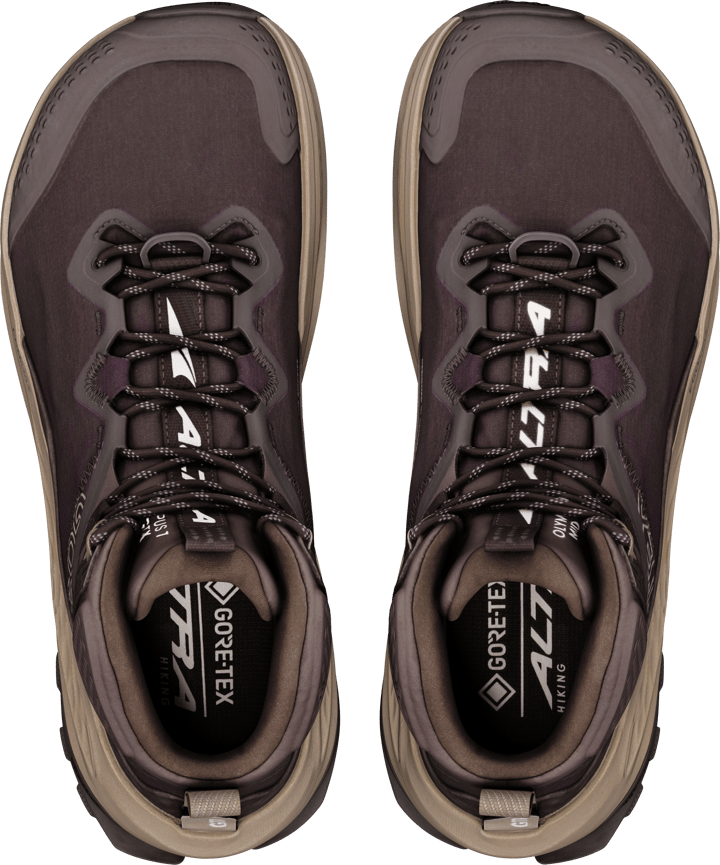 Altra Men's Olympus 7 Mid GORE-TEX Chocalate Brown/Chocolate Brown Altra