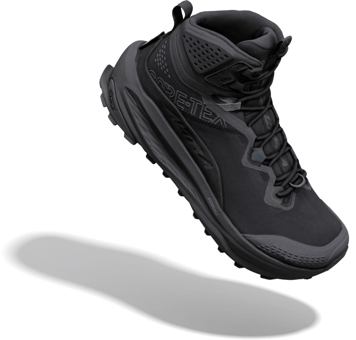 Altra Men's Olympus 7 Mid GORE-TEX Black/Black/Dark Shadow Altra
