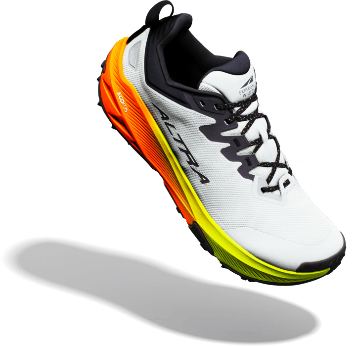 Altra Men's Experience Wild 3+ Ice/Black/Safety Yellow Altra