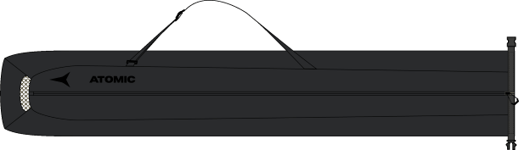 Atomic Nordic Ski Bag 3 Pairs Black Atomic Atomic Nordic Ski Bag 3 Pairs Black Atomic