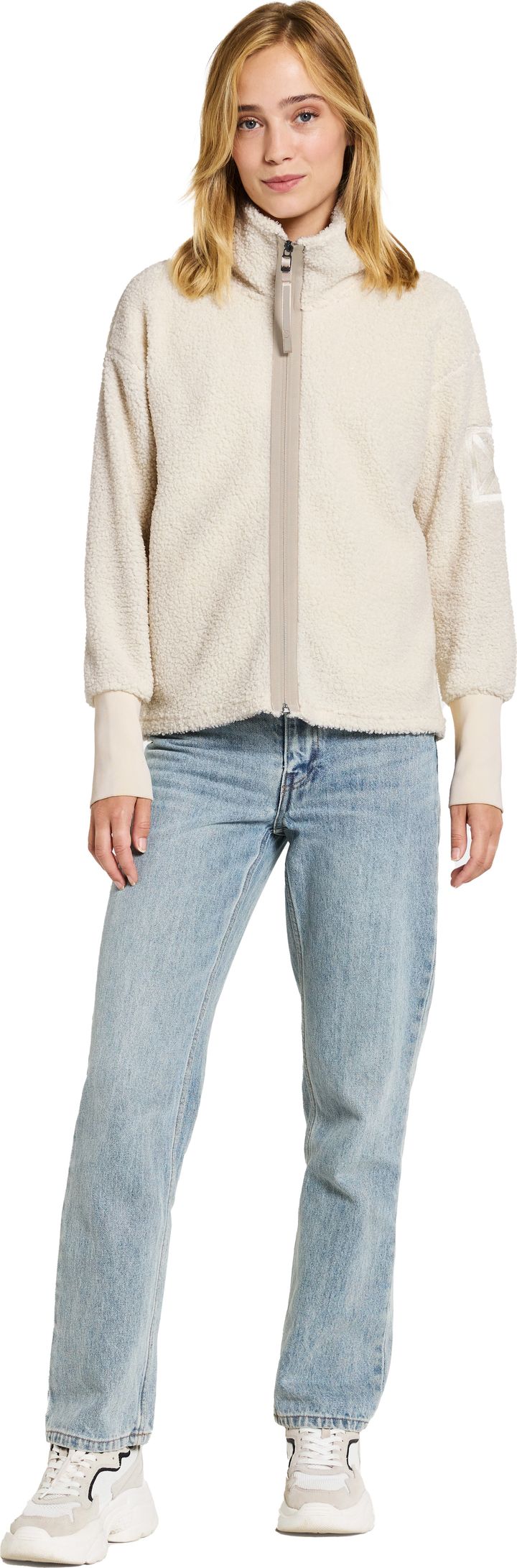 Didriksons Women's Alexa Full Zip 3 White Foam Didriksons