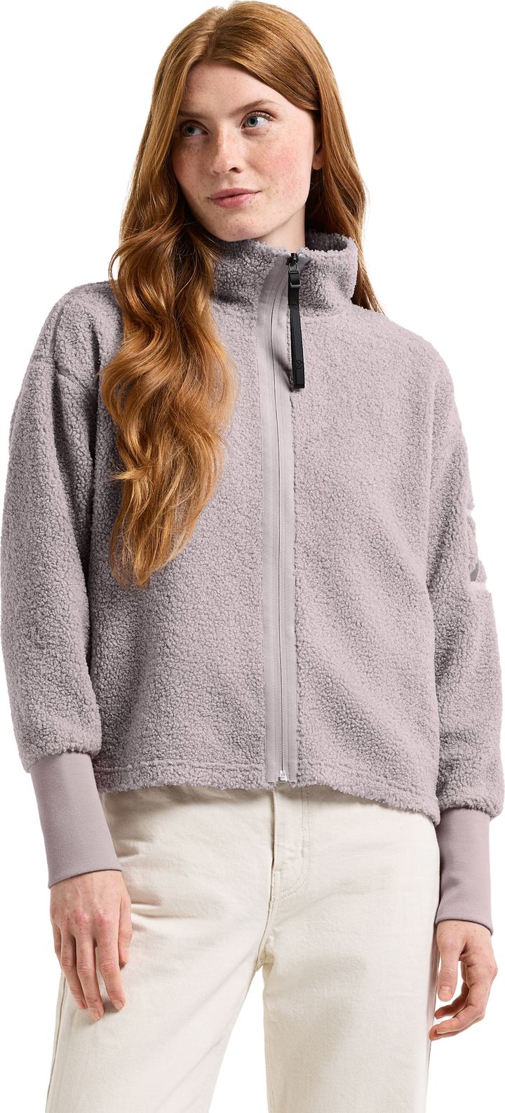 Didriksons Women's Alexa Full Zip 3 Sunrise Mist Didriksons
