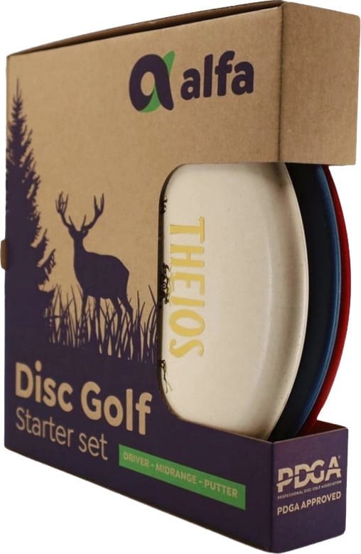 Alfa Disc Alfa 3-Disc Starter Set Assorted Colors Alfa Disc