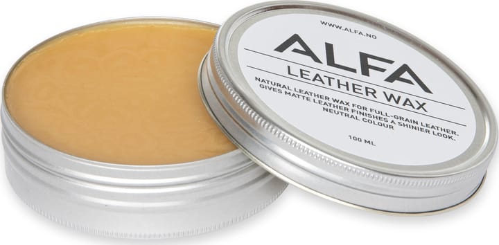 Alfa Alfa Leather Wax NoColour Alfa
