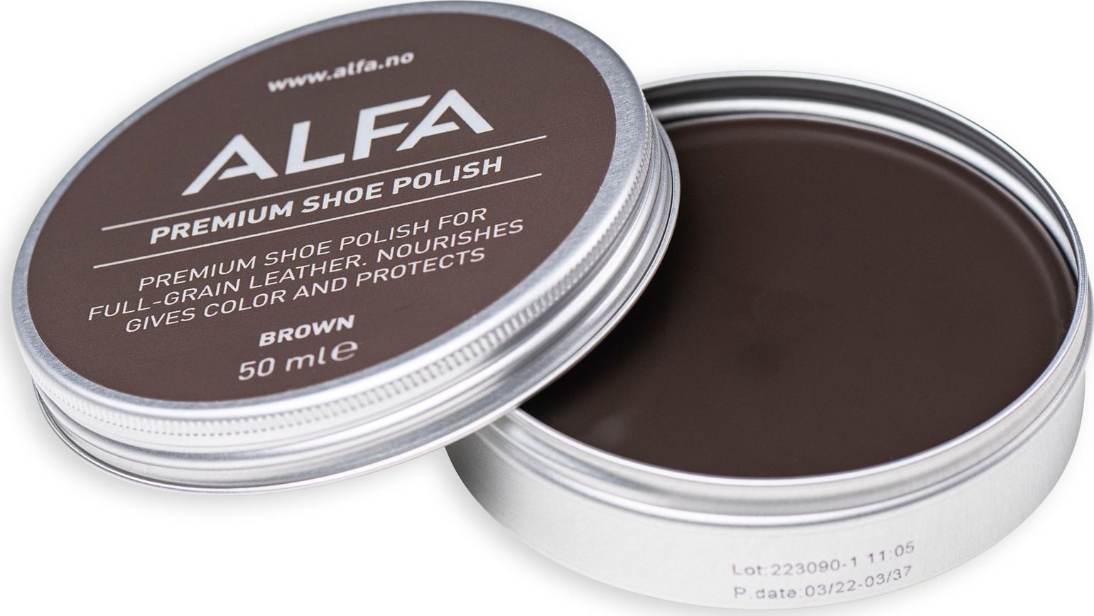 Alfa Alfa Shoe Care Polish Brown