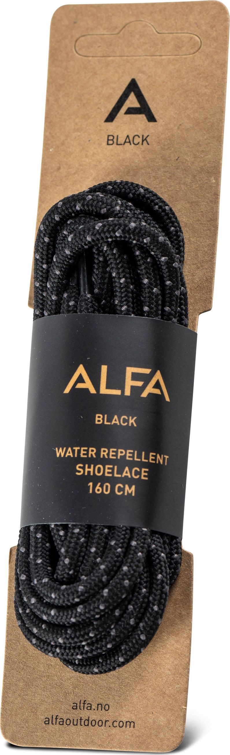 Alfa Laces Black W.Grey Dots