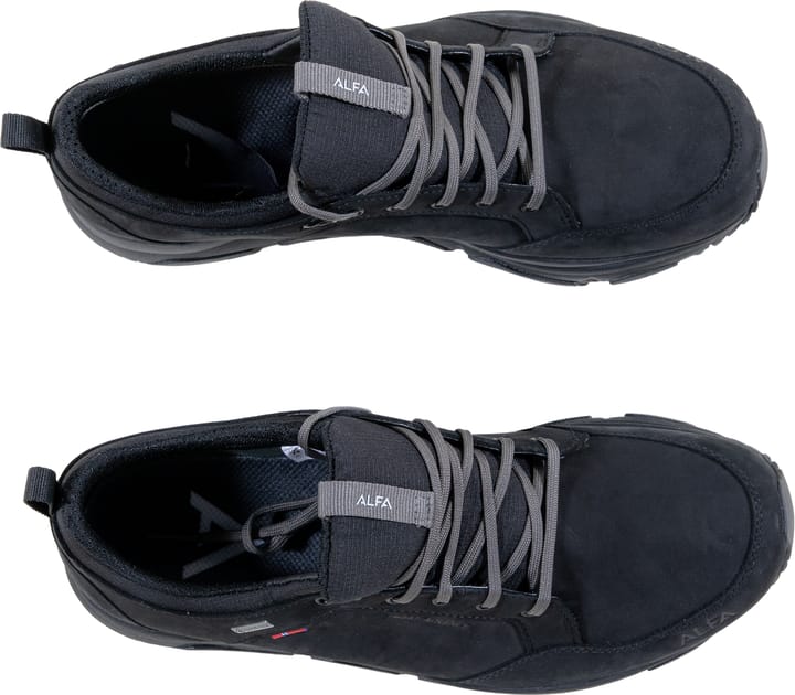 Alfa Men's Laggo Leather GORE-TEX Black Alfa